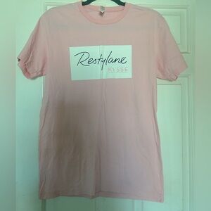 Restylane Kysse Cotton Pink T-shirt M